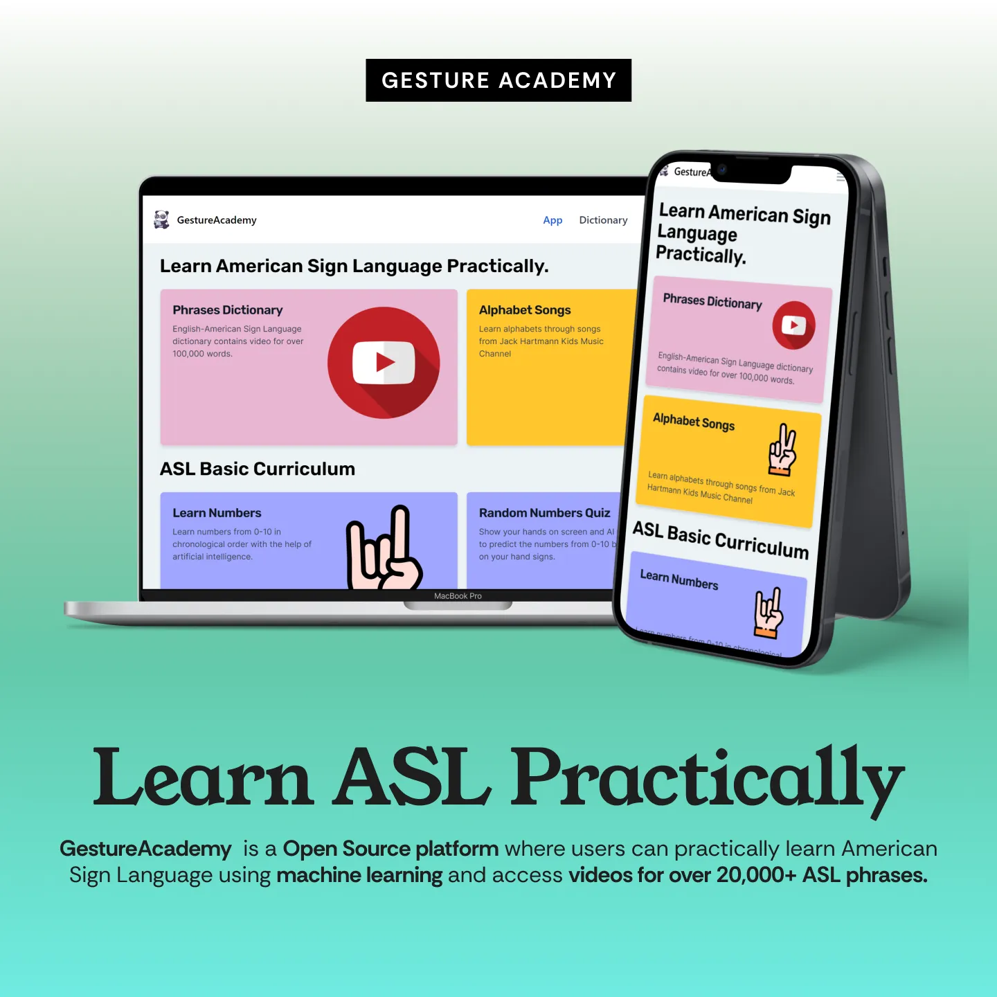 GestureAcademy App